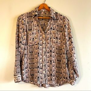 Express Portofino Snake Print Woman Shirt
